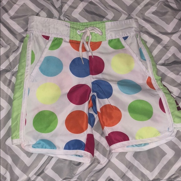 justice swim shorts